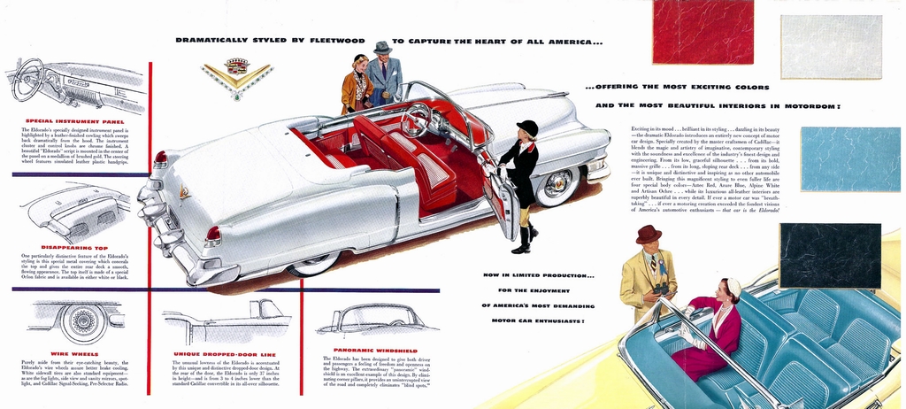 1953 Cadillac Eldorado Folder Page 1